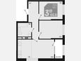 3-комнатная квартира, 60.80 м², 7/18 этаж фото 0