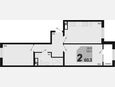 3-комнатная квартира, 60.30 м², 9/9 этаж фото 0