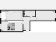 2-комнатная квартира, 65.80 м², 10/18 этаж фото 0