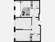 2-комнатная квартира, 60.10 м², 18/18 этаж фото 0