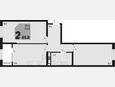 2-комнатная квартира, 65.80 м², 4/18 этаж фото 0