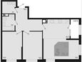 3-комнатная квартира, 76.80 м², 9/18 этаж фото 0