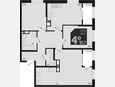 4-комнатная квартира, 91.70 м², 18/18 этаж фото 0