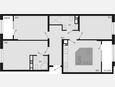 4-комнатная квартира, 84 м², 18/18 этаж фото 0