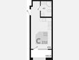 Студия, 27 м², 2/18 этаж фото 0