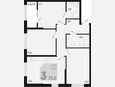 4-комнатная квартира, 75.60 м², 2/9 этаж фото 0