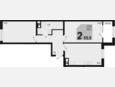 3-комнатная квартира, 59.90 м², 9/9 этаж фото 0