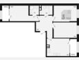 3-комнатная квартира, 74.60 м², 3/9 этаж фото 0