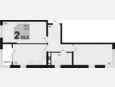 2-комнатная квартира, 65.80 м², 18/18 этаж фото 0