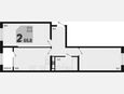 2-комнатная квартира, 65.80 м², 6/18 этаж фото 0